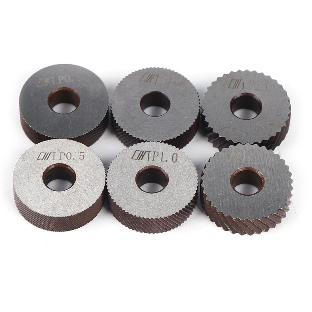 Dual Wheel knurling tool holder Steel Diagonal Knurl Kit For Metal Lathe 6Wheels