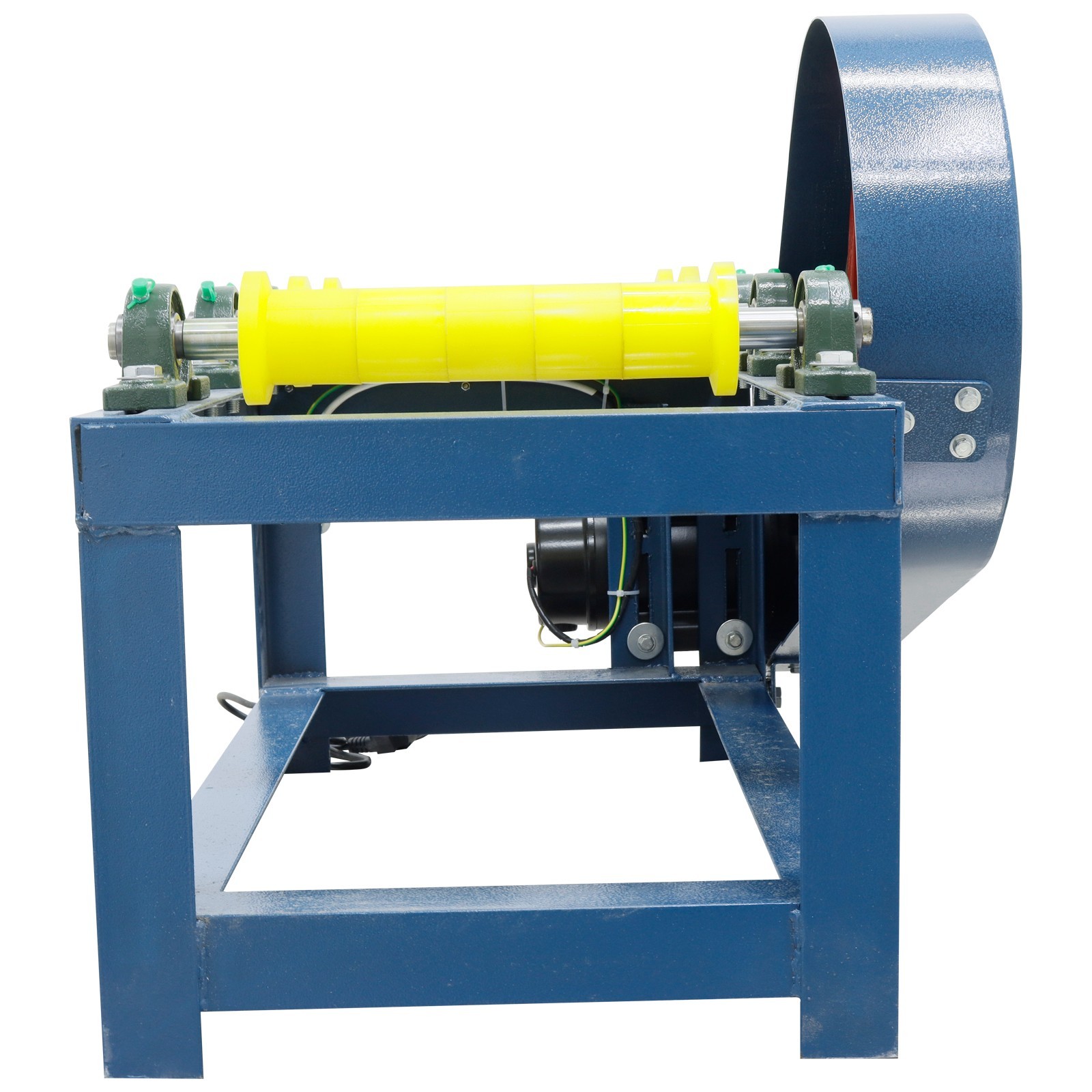 220V 550W Horizontal Drum Small Lab Ball Mill Enamel Grinding Glaze Quartz Sand