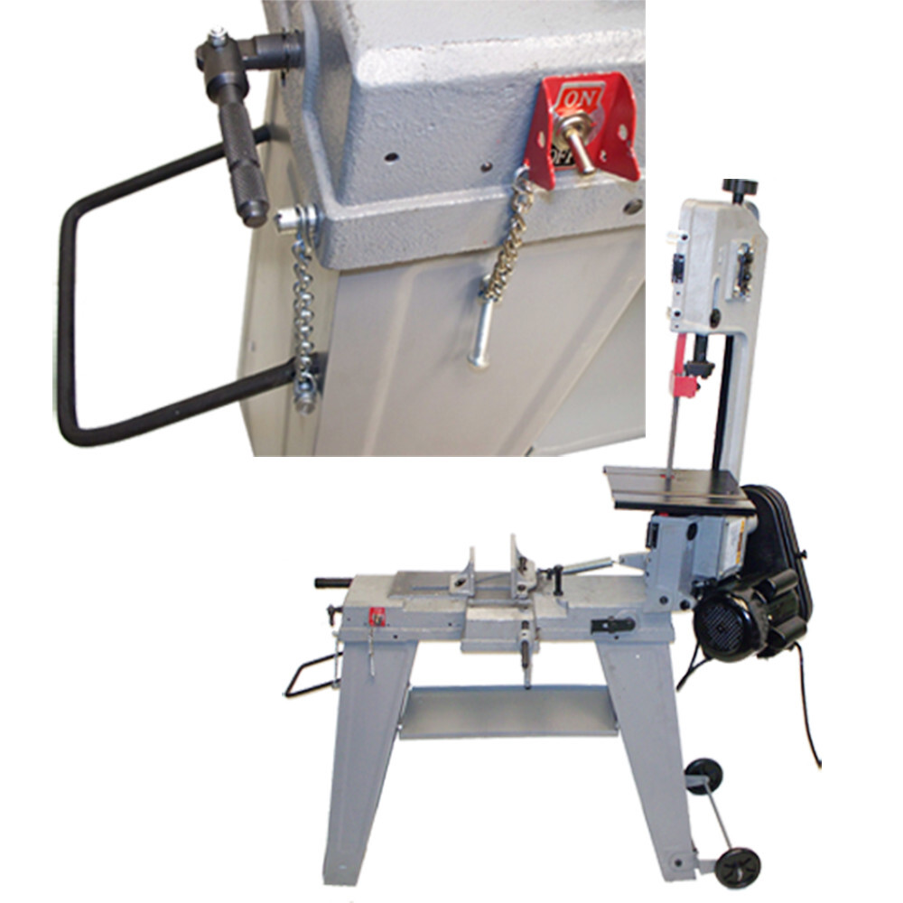 Metal Cutting Horizontal Vertical Band Saw 4-1/2″ Round 4″x 6″ Rectangular