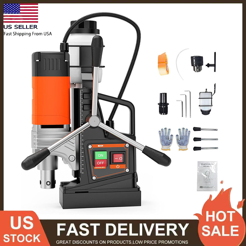 Magnetic Drill 1750W 2″ Boring Diameter 2922Lbf Power Magnetic Drill 810 PRM ﻿