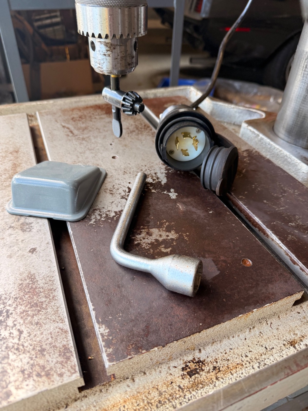 used floor standing drill press