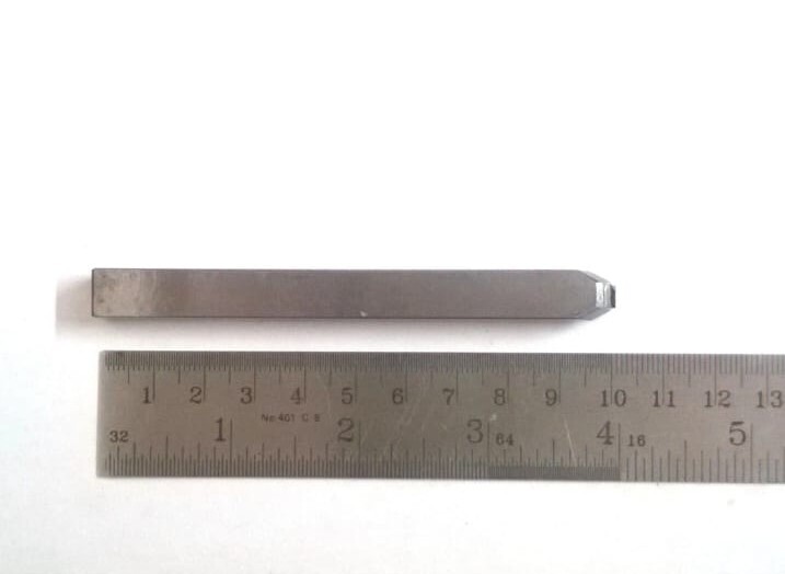 Diamond Lathe Tool 10mm/10mm Diamond size 4mm 180 Degree Flat For CNC Machine
