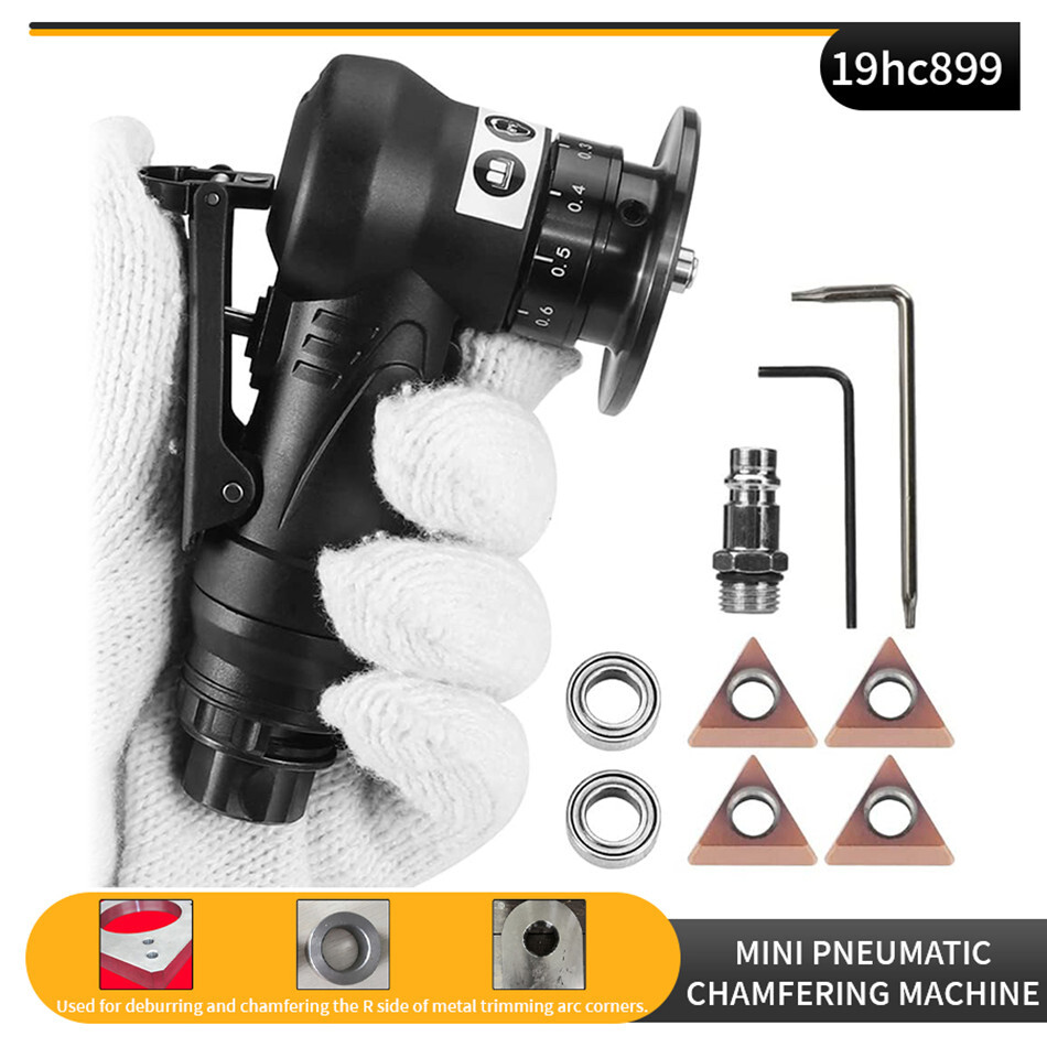Air Chamfer Tool Trimming Mini Chamfering Pneumatic Beveling Machine Deburring