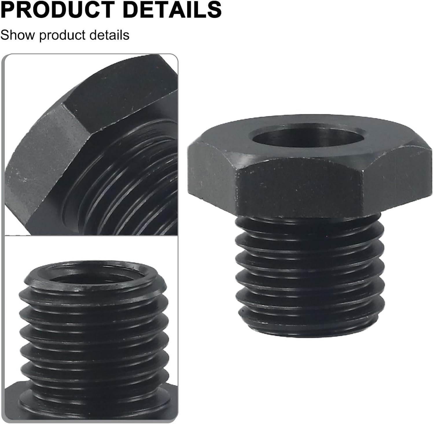 Wood Lathe Chuck Adapter, 18Mmx2.5 to 1-8TPI, Lathe Headstock Spindle Adapter
