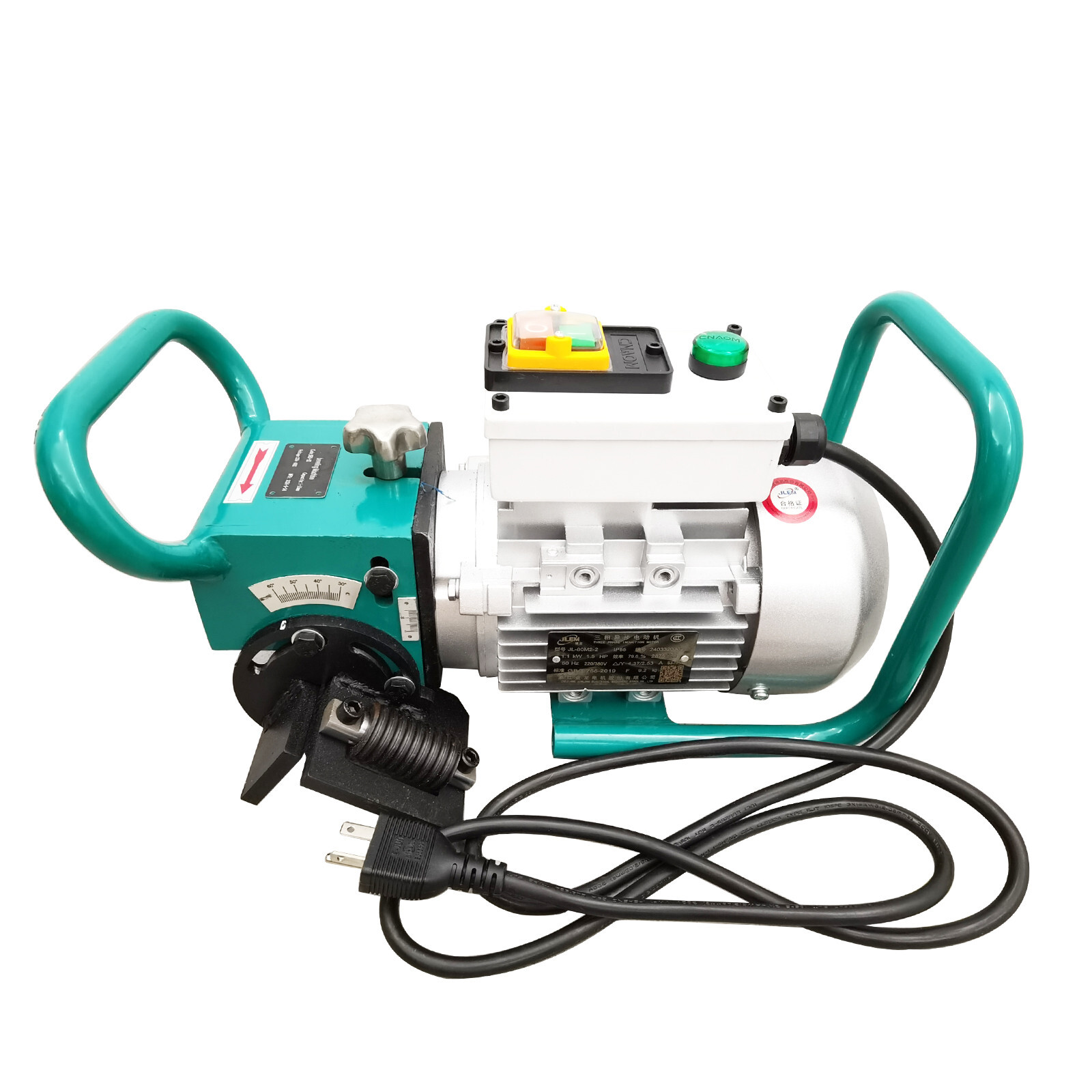 Hand-held Electric Flat Beveling Machine Chamfering and Milling Machine 30-60°