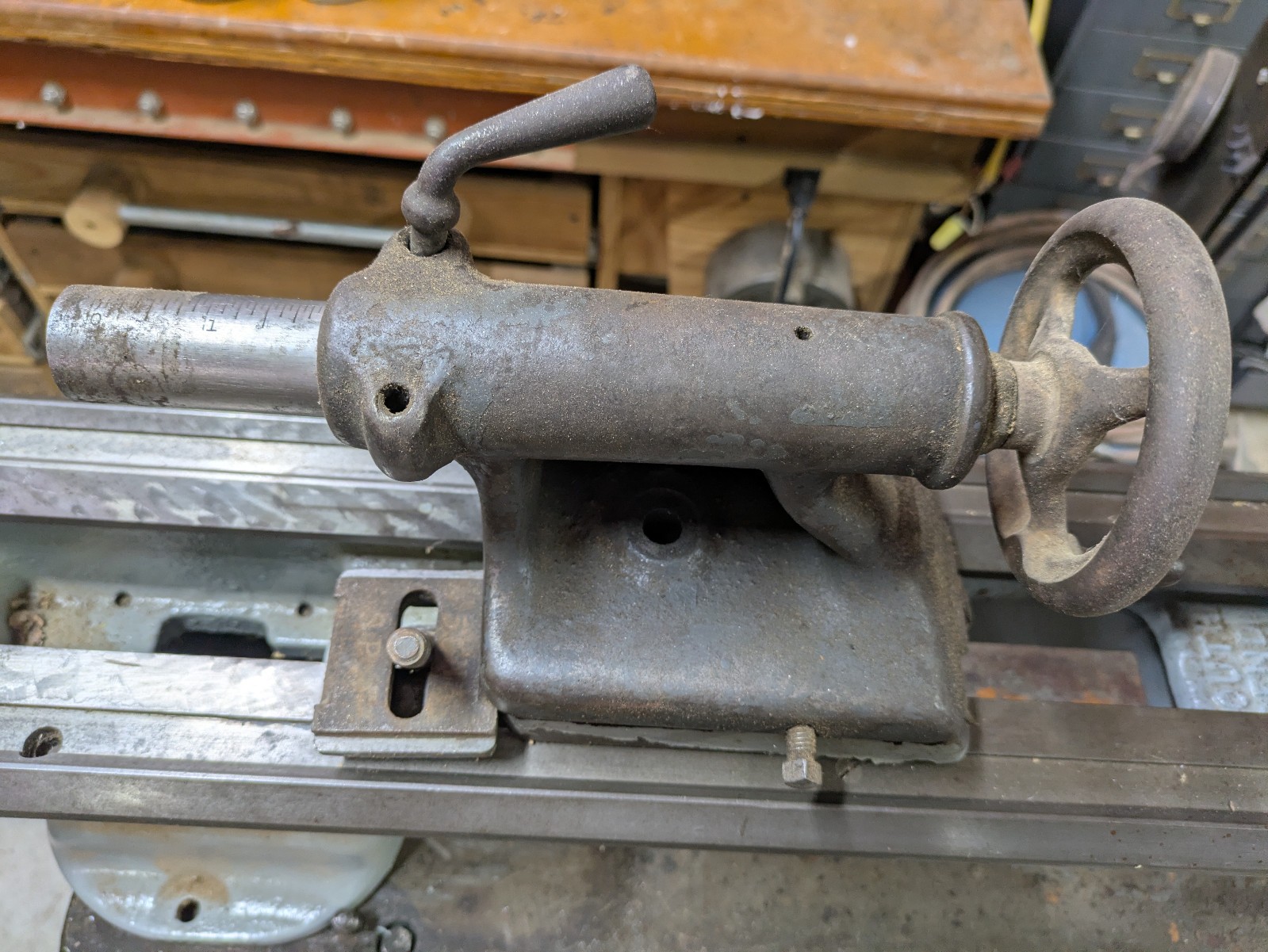 Tailstock 9″ South Bend lathe