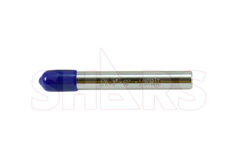 SHARS 3/8 x 3″ Single Point Diamond Dresser 1/2 Carat Size Economy Grade New !{