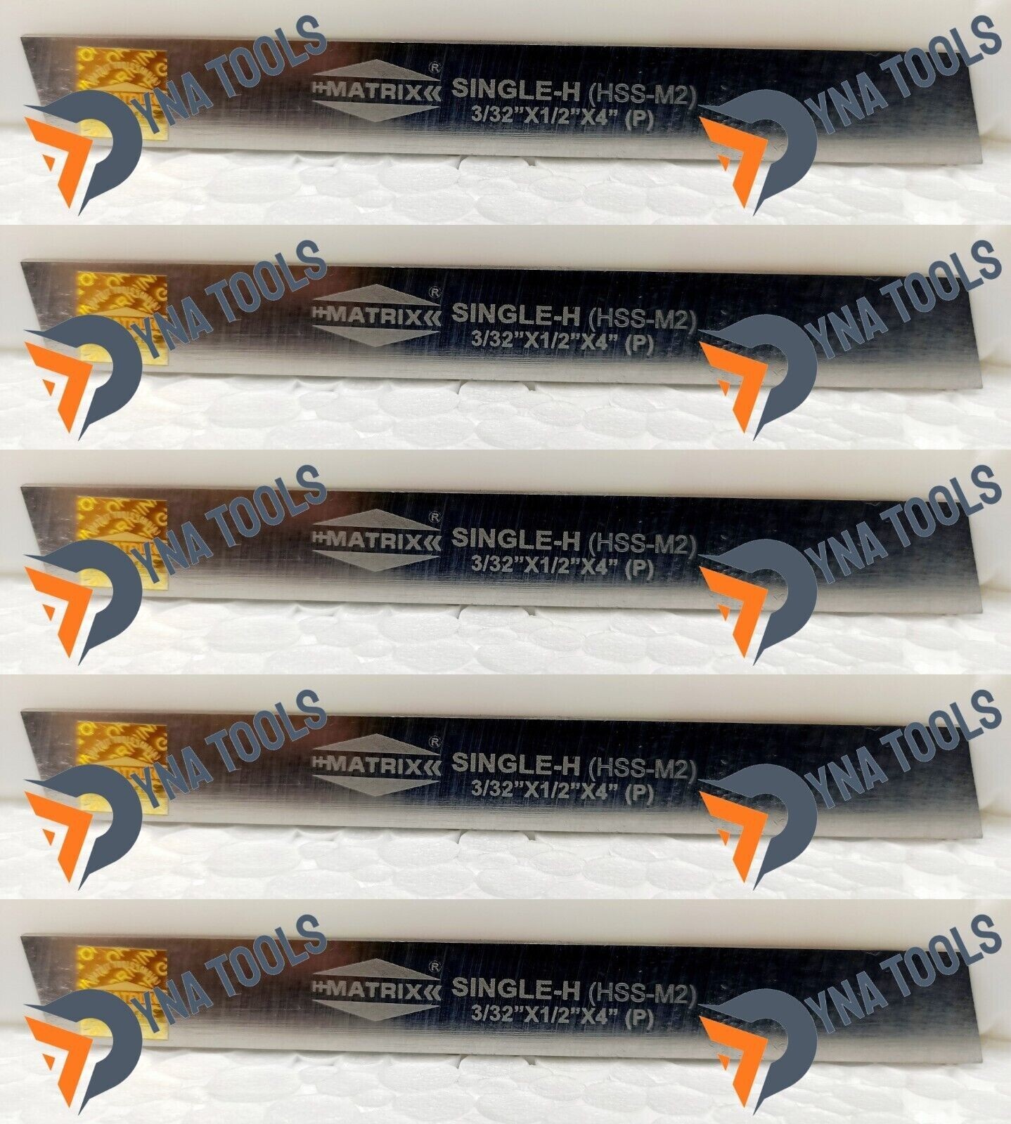 MT3 LATHE ALIGNMENT TEST BAR 5x HSS Cut Off Blade 3/32″ x 1/2″ x 4″