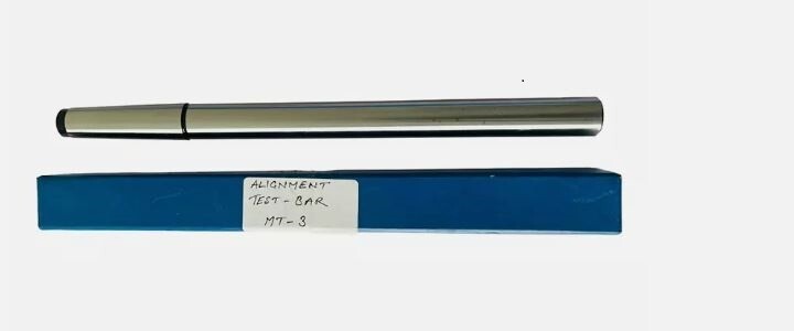 Parallel Lathe Alignment Test Bar Mandrel ( Taper MT3) 3MT- Alloy Steel EN