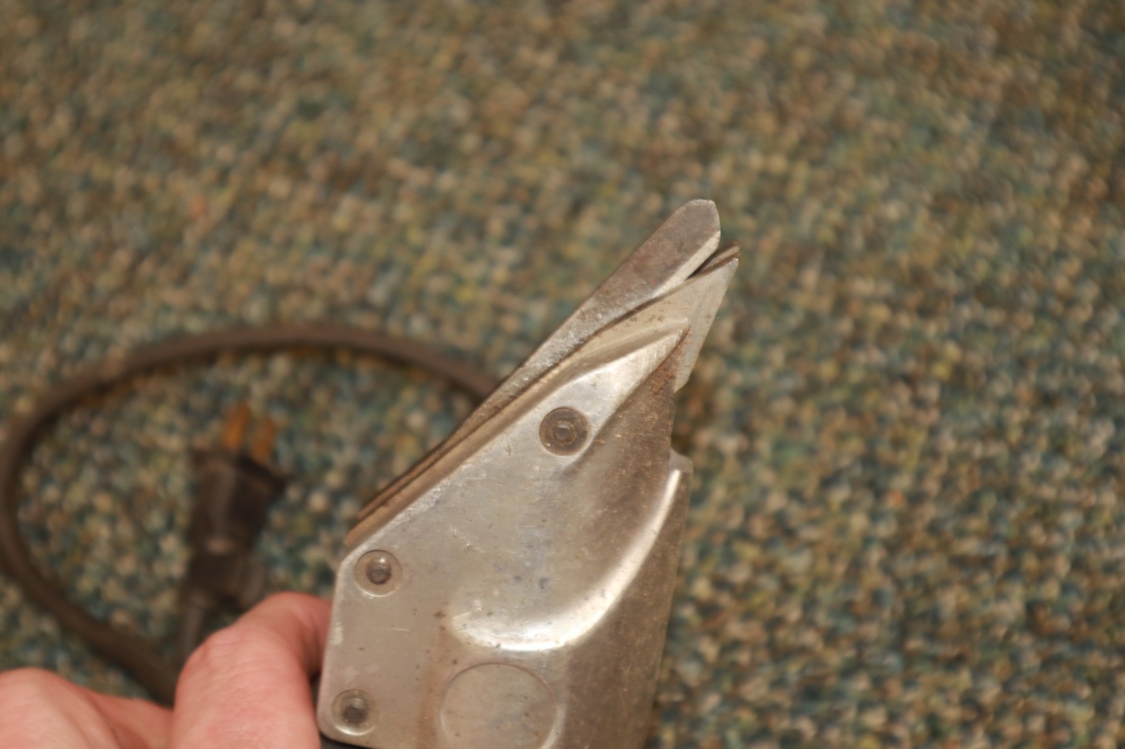 Vintage Used Ram # R-100 Heavy Duty Sheet Metal Shear Corded Tool