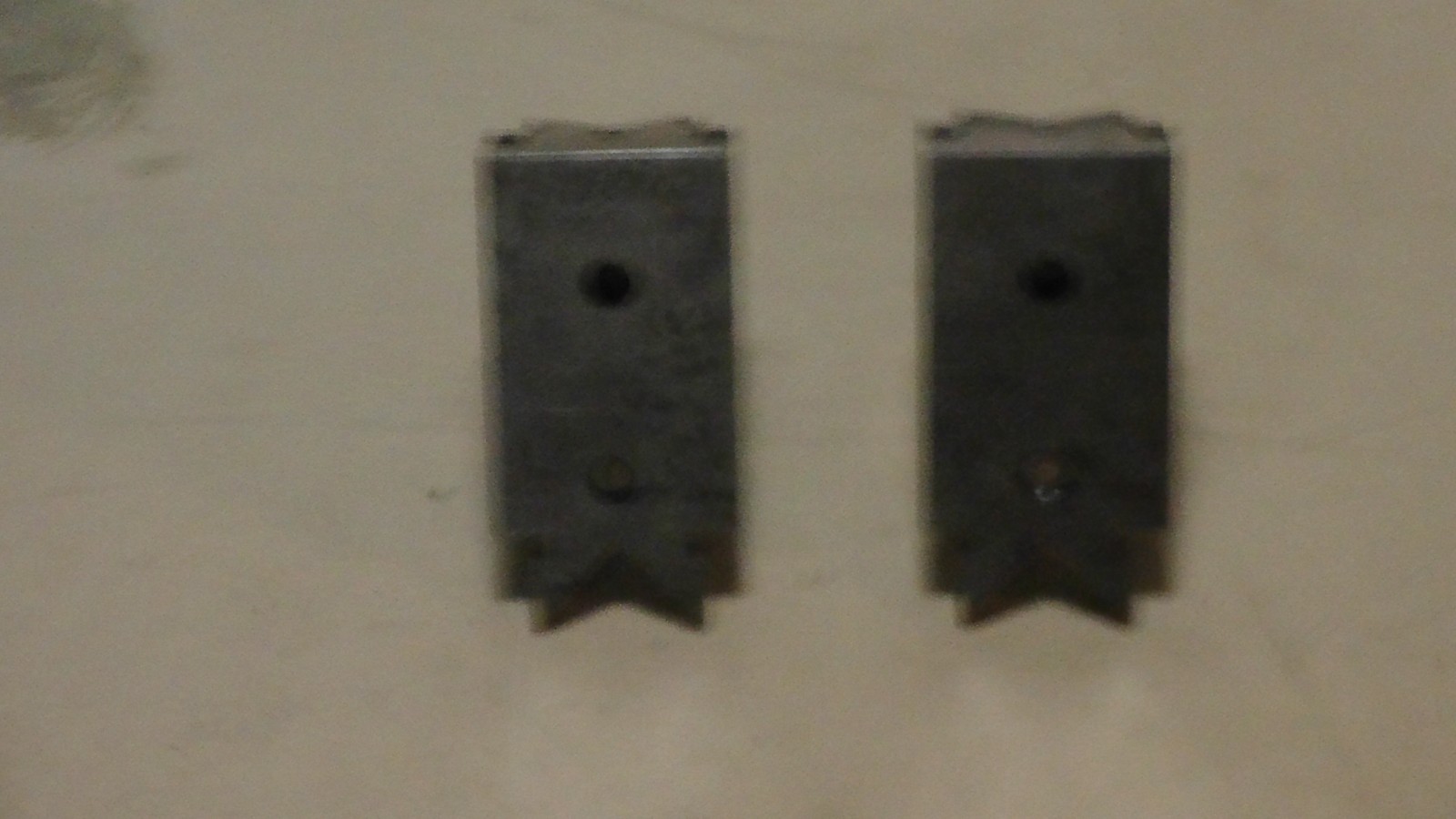 2x Unbranded V-Block and Clamp Set Tool Maker Machinist, Used