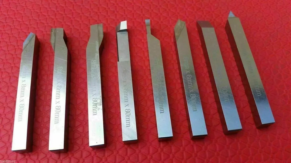 10MM HSS FORM TOOL SET OF 8 PCs SQUARE SHANK HSS ZEALINDUSTRIES