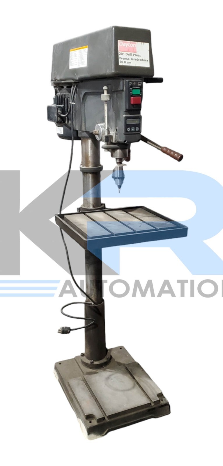 Dayton 5PHC4 20″ Floor Drill Press 120V 1-1/2HP 1725RPM 14A