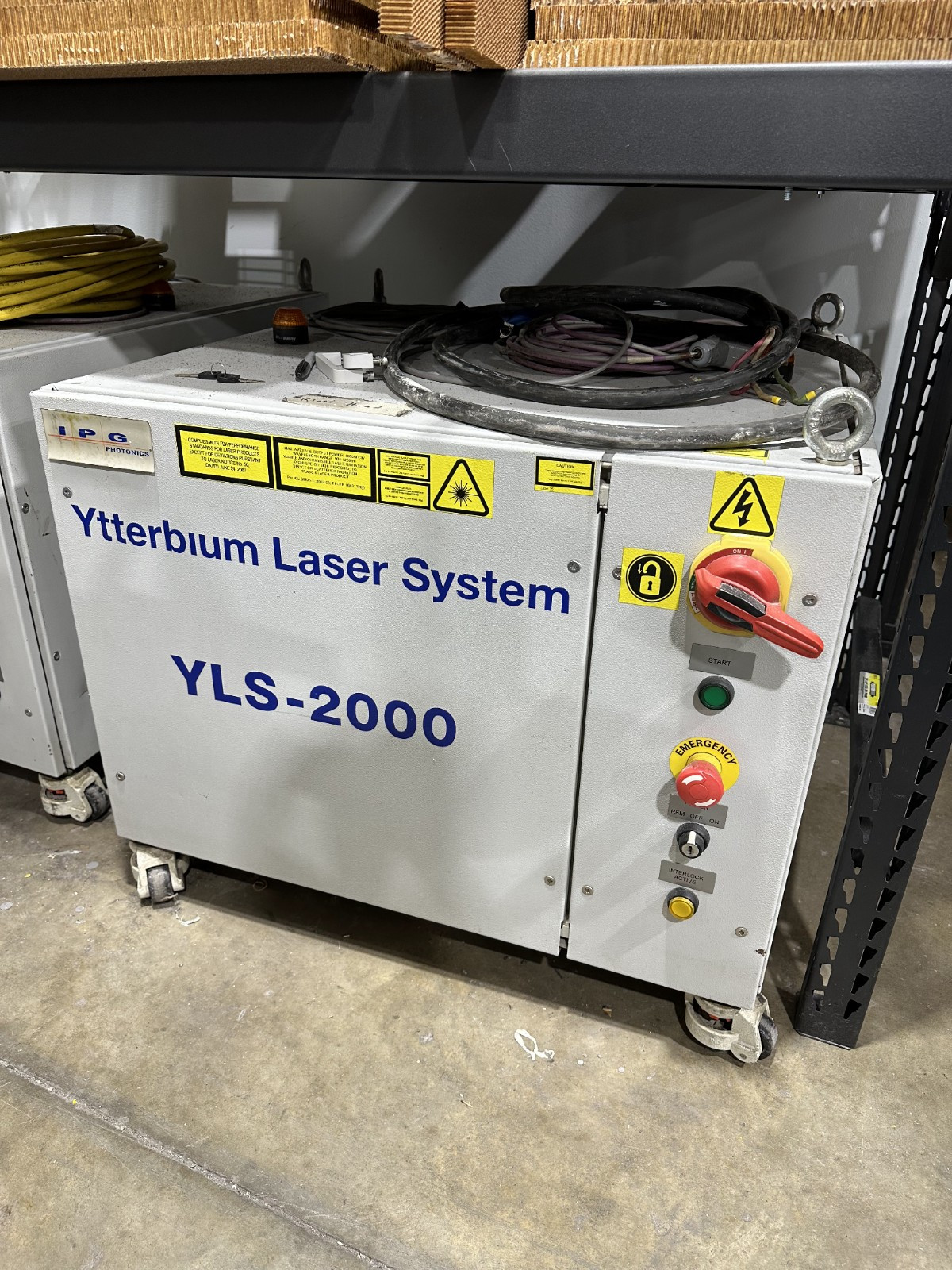 IPG YLS-2000 Ytterbium Fiber Laser CHILLER INCLUDED!