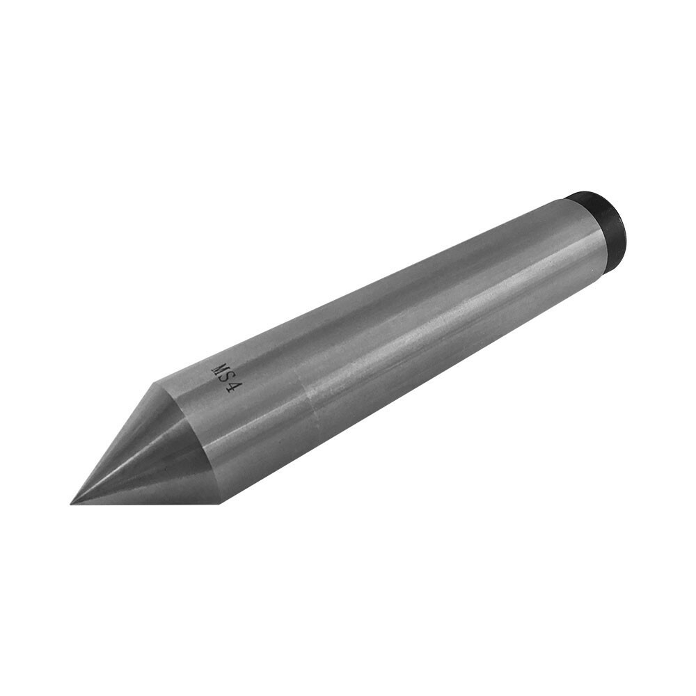 MT4 Carbon Steel Solid Dead Point Center Lathe Morse Taper #4 60 Degree Point