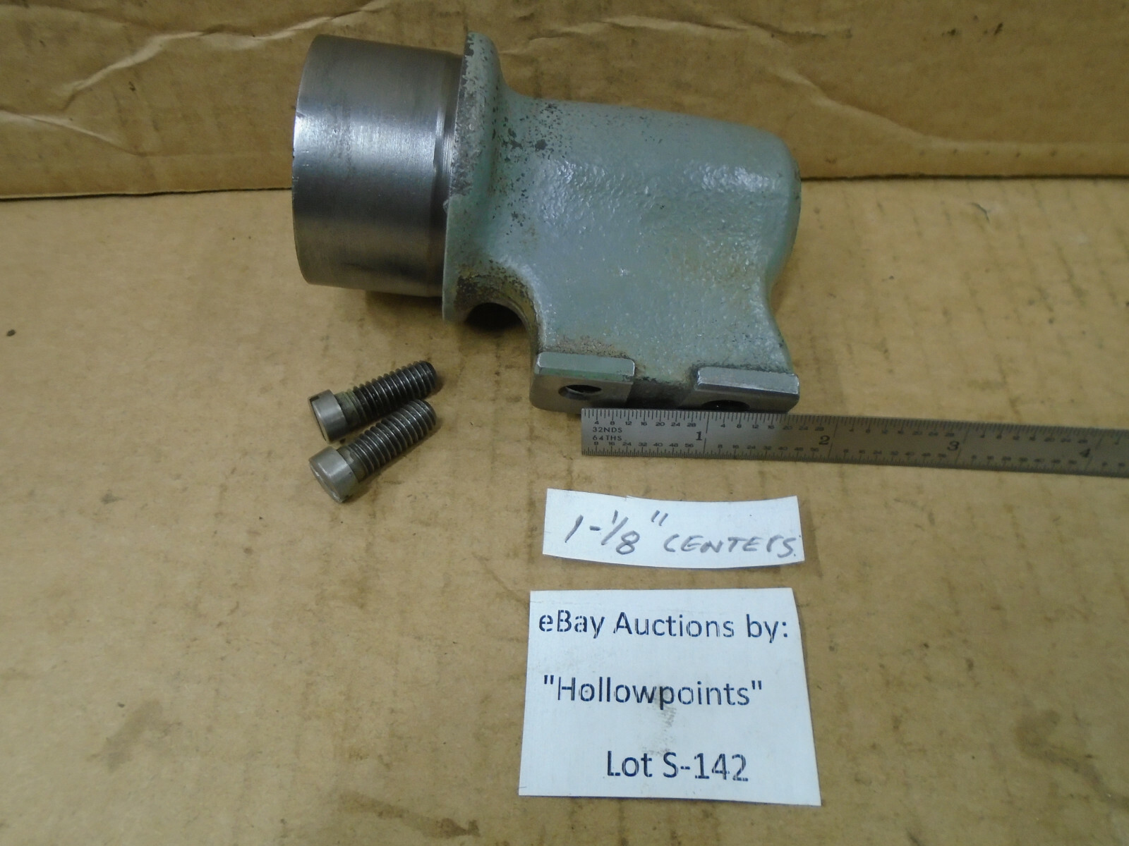 Southbend 9″ Lathe Lead Screw Holder & for 2″ Banjo Bracket Model B US Navy S142