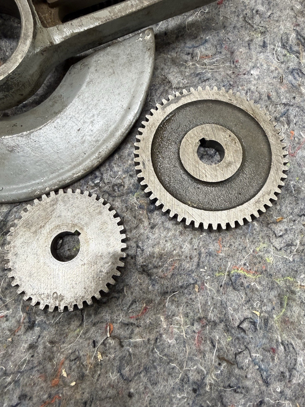 9” South Bend Lathe Idler Gear Setup