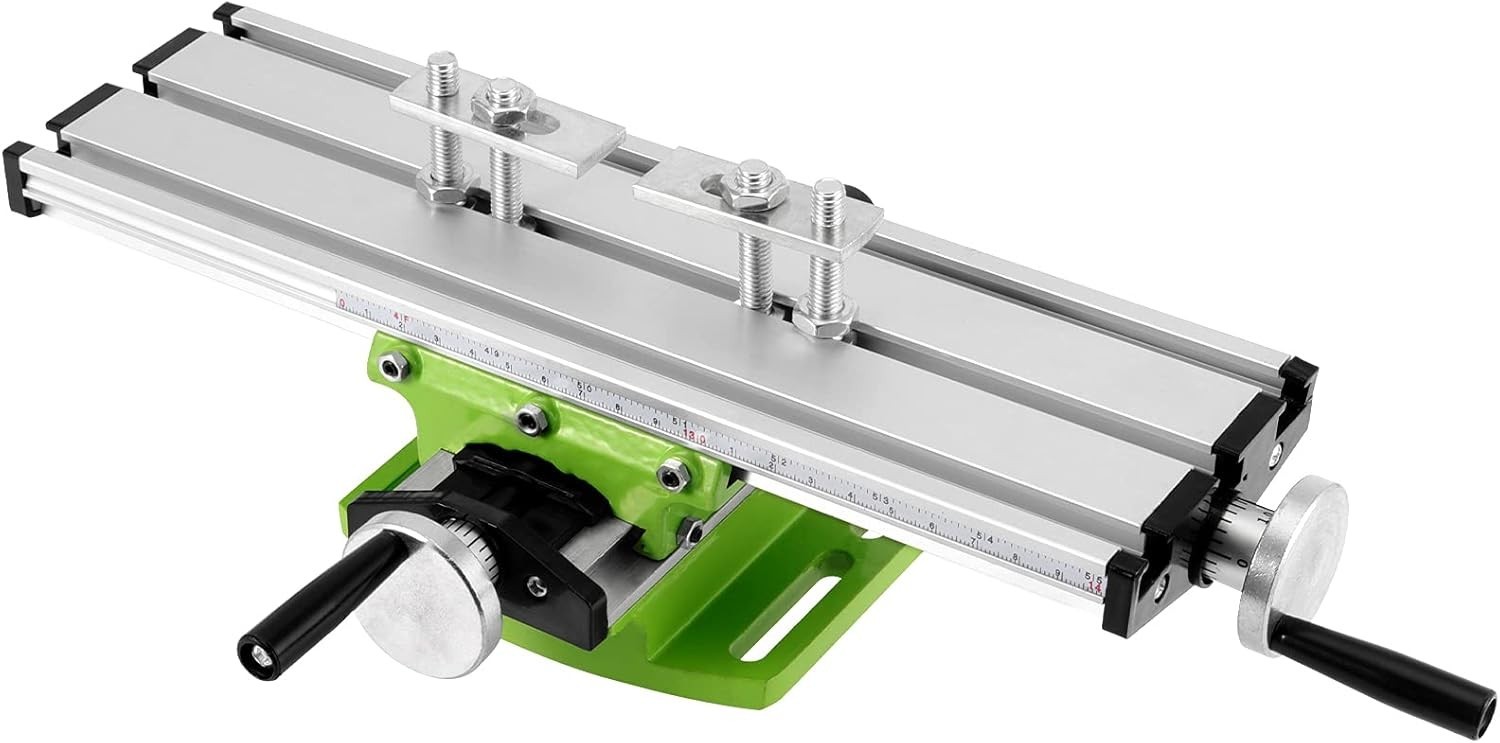 12.2 Inches Milling Machine Worktable, Multifunction Mill Working Table, X-Y Axi
