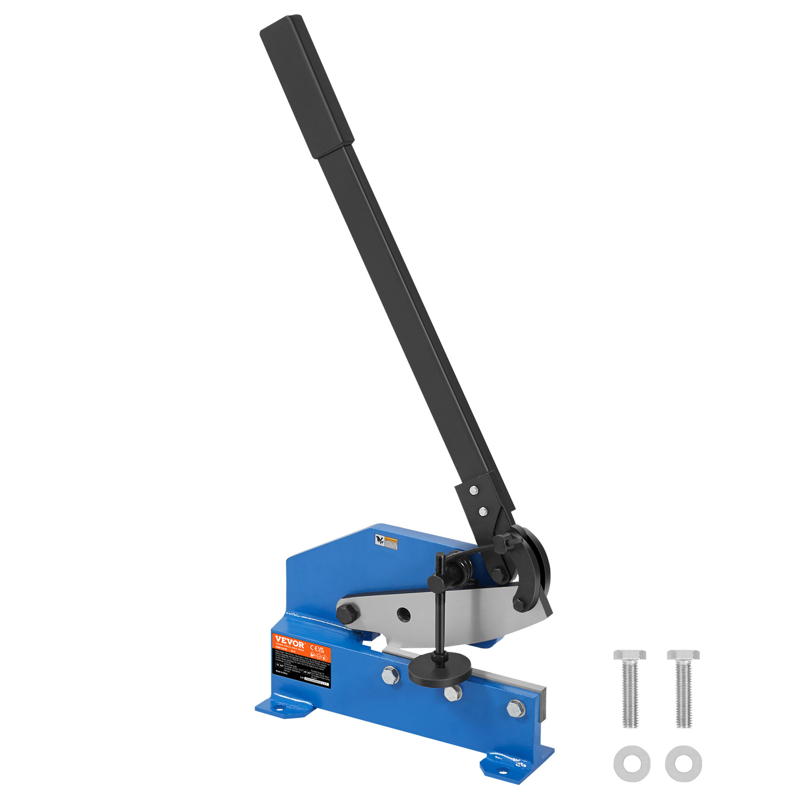 VEVOR 8″ Manual Hand Plate Shear Benchtop Cutter Metal Sheet Processing Q235