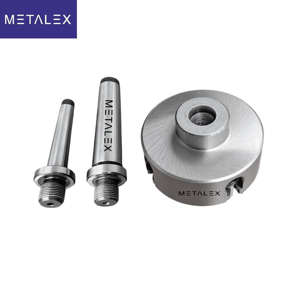 2-3/4″ Independent 4 Jaw 70mm Lathe Chuck MT1 MT2 Adapters Drill Metalwork Shank