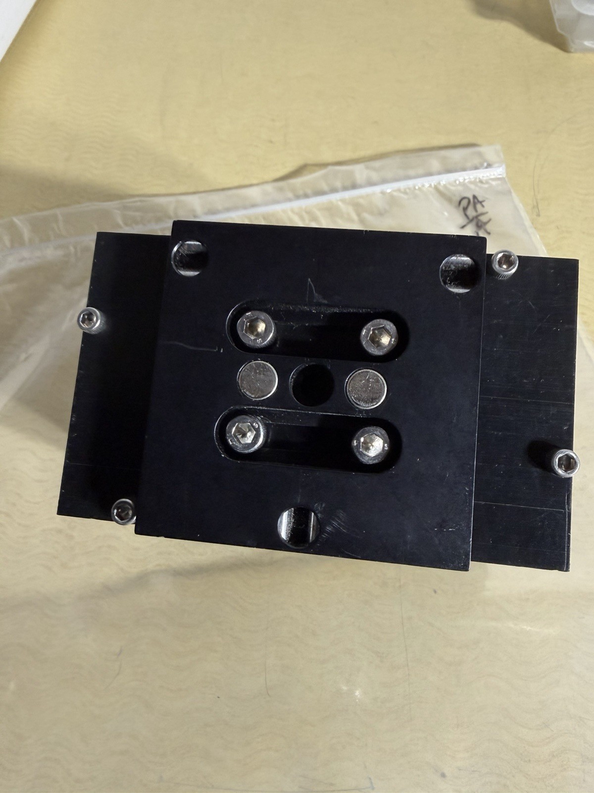 Percent Attenuation Optical Laser Breadboard pulled off PhotoScribe LMS UV Laser