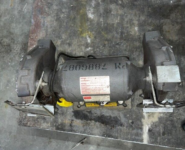 DAYTON INDUSTRIAL GRINDER 1Z707Y 3/4 HP 3600 MAX RPM 115 VOLT 5.8 AMP 8″ WHEEL