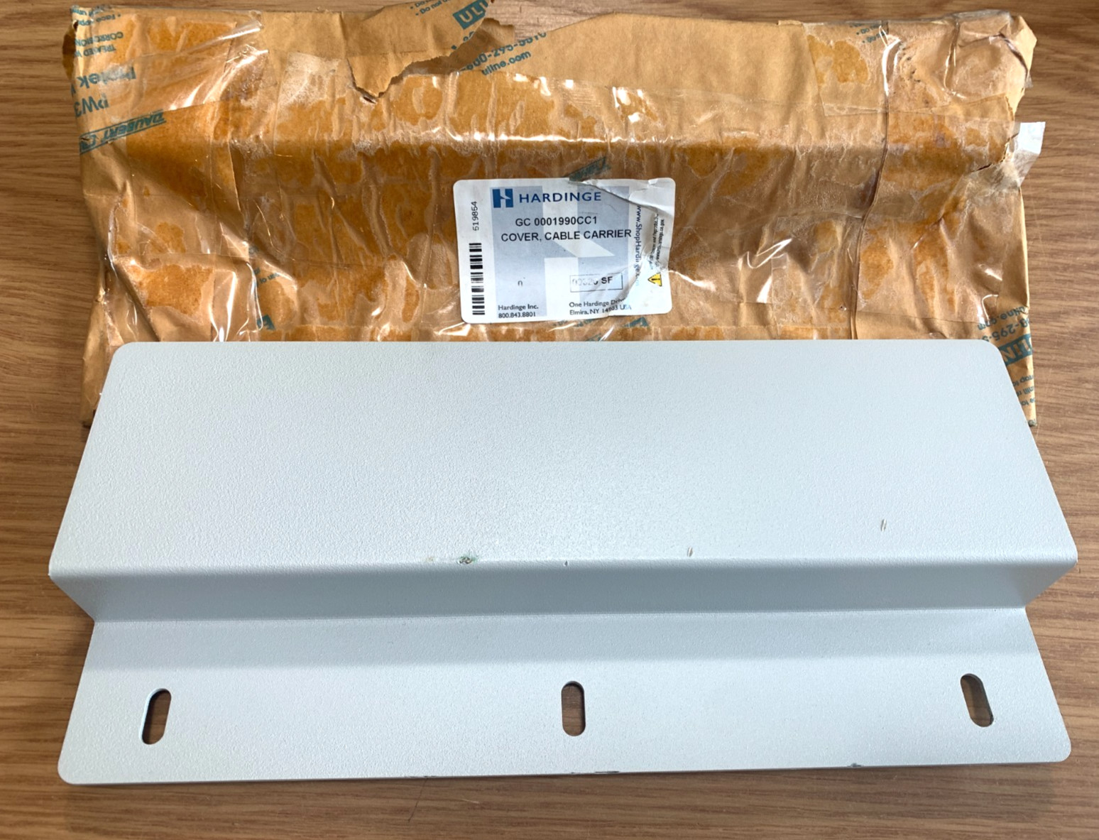 HARDINGE LATHE CABLE CARRIER COVER GC 0001990CC1 NEW OLD STOCK