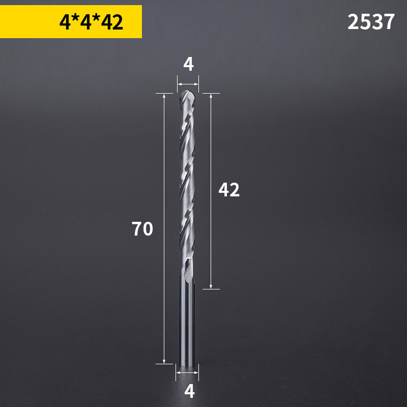 4mm Shank 2-Flute Spiral Ball Nose End Mill Solid Carbide Milling Cutter Bit New