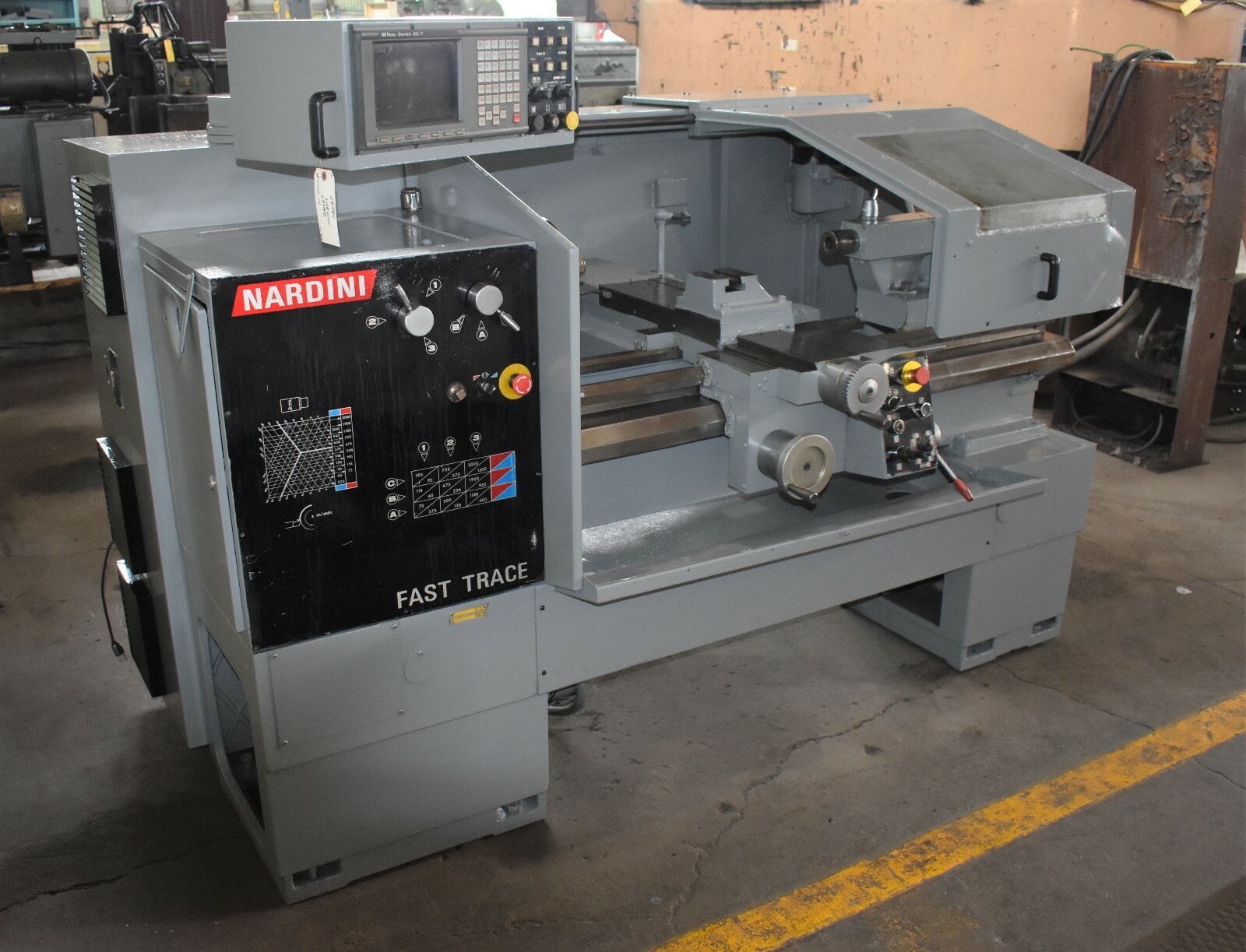 17.5″ x 40″ NARDINI “FAST TRACE” CNC LATHE – #28581