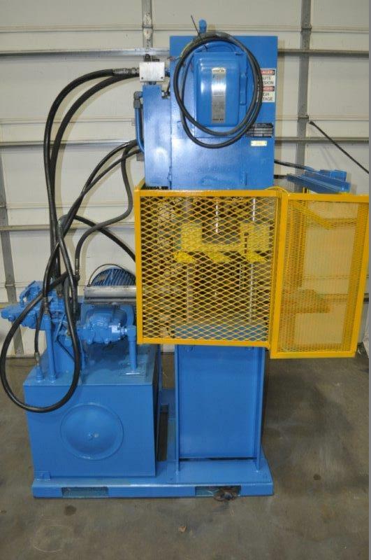 50 TON NEFF 4 POST HYDRAULIC PRESS 12″ STROKE 15″ DAYLIGHT 22.5″ x 16.5″ BED 22.