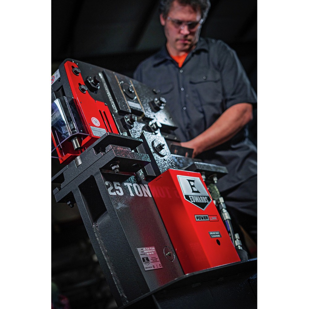Edwards HAT2500 Dual Station 25 Ton Hydraulic Tool w/ Powerlink New