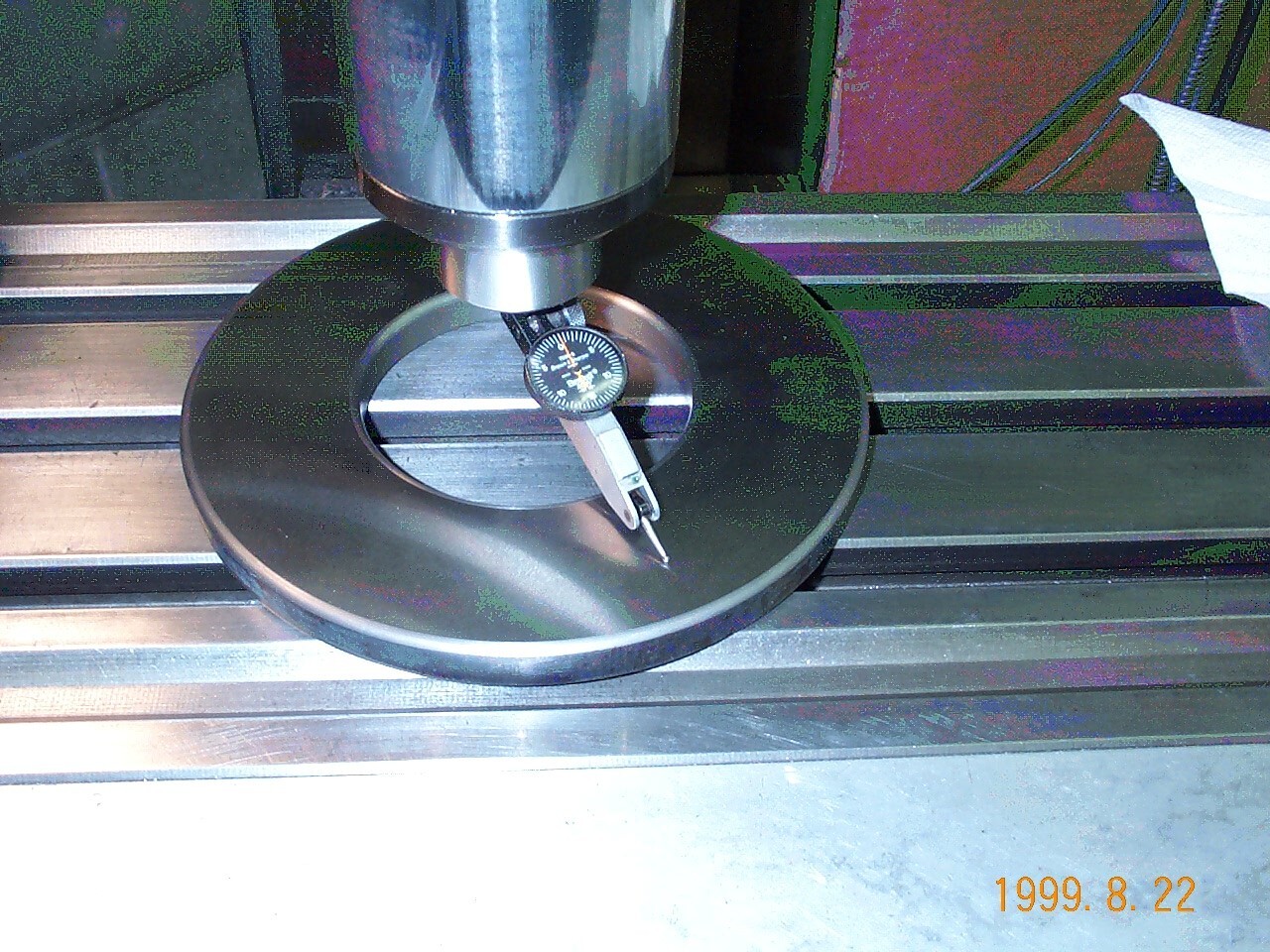 Bridgeport tramming Ring NEW! True your turret mill head square!