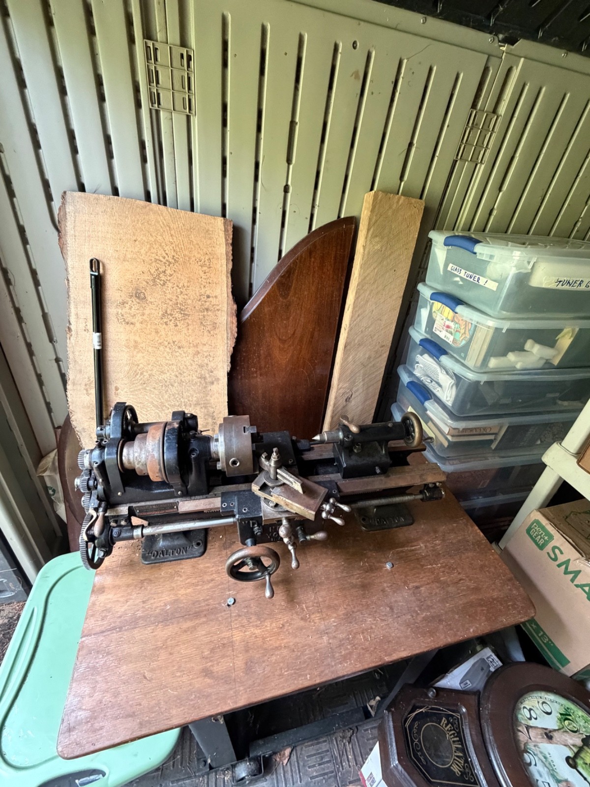 vintage matal lathe “DALTON “