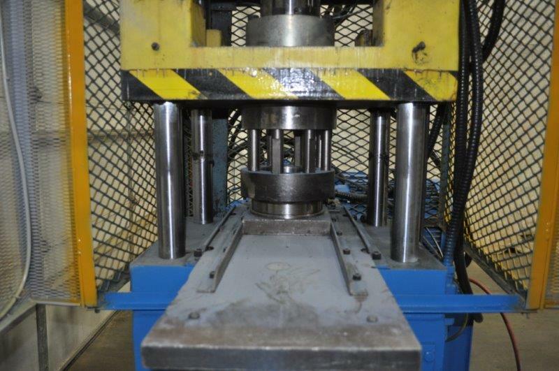 50 TON NEFF 4 POST HYDRAULIC PRESS 12″ STROKE 15″ DAYLIGHT 22.5″ x 16.5″ BED 22.