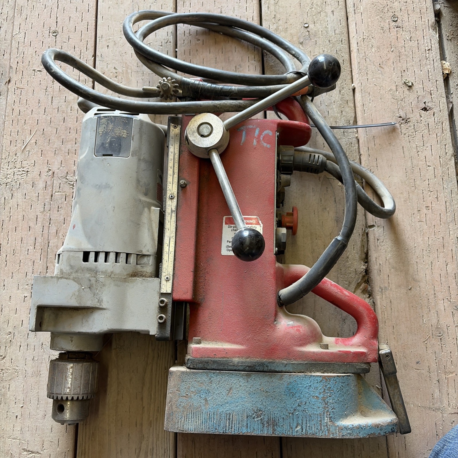 🇺🇸Milwaukee 4203 Drill Press Base 4262-1 Electromagnetic Drill Motor