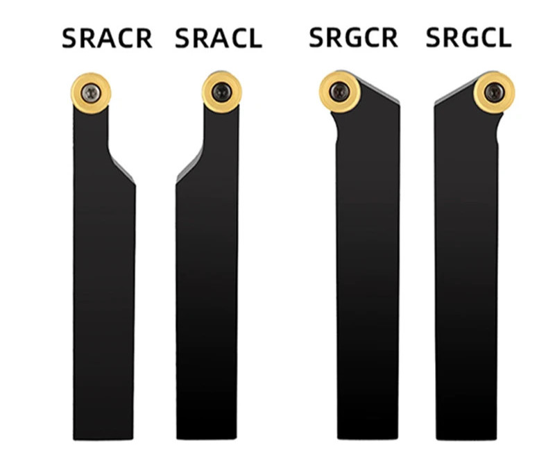 Lathe External Turning Tool Holder CNC SRGPR SRAPR 1616 2020 2525 RPMT Inserts