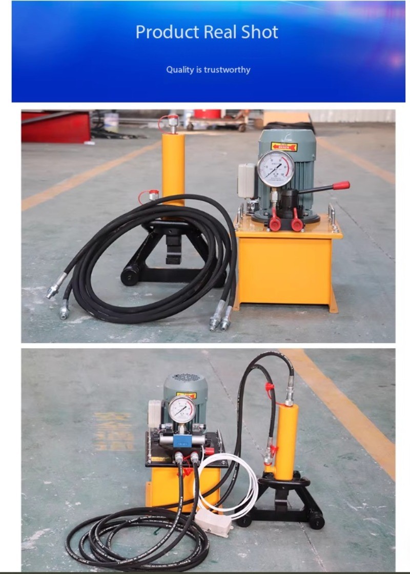 Handheld Hydraulic Rebar Bender Electric Handheld Portable Bender 0-90°