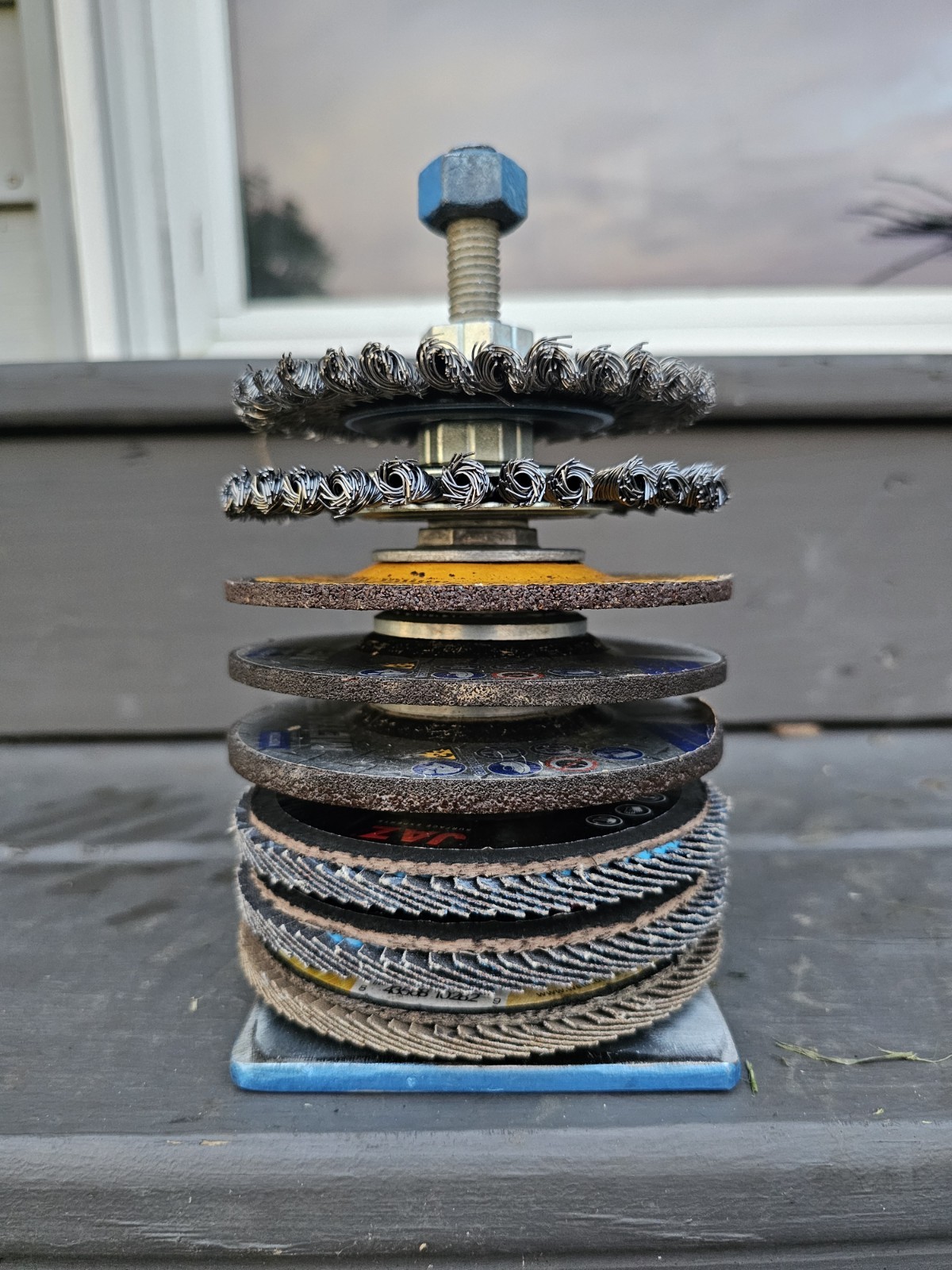 Grinding Disk Holder With All New Disk Included
