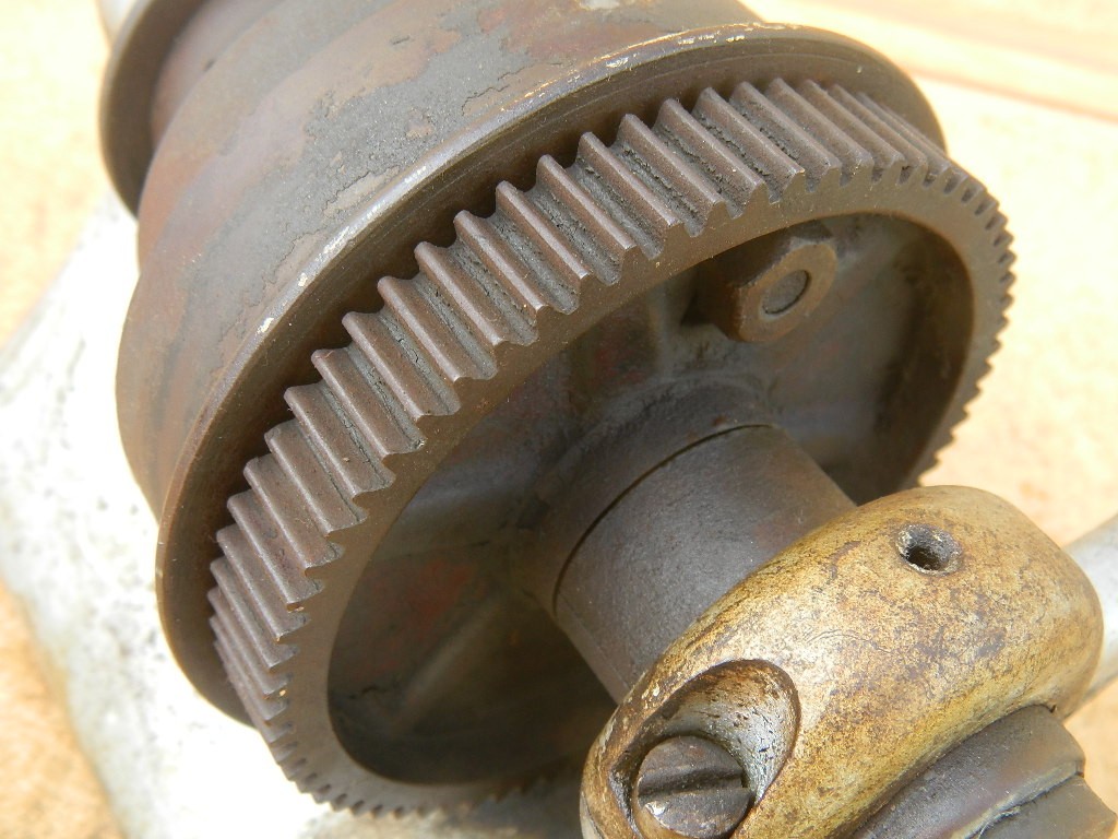Vintage Metal Lathe Headstock Assembly Belt Drive