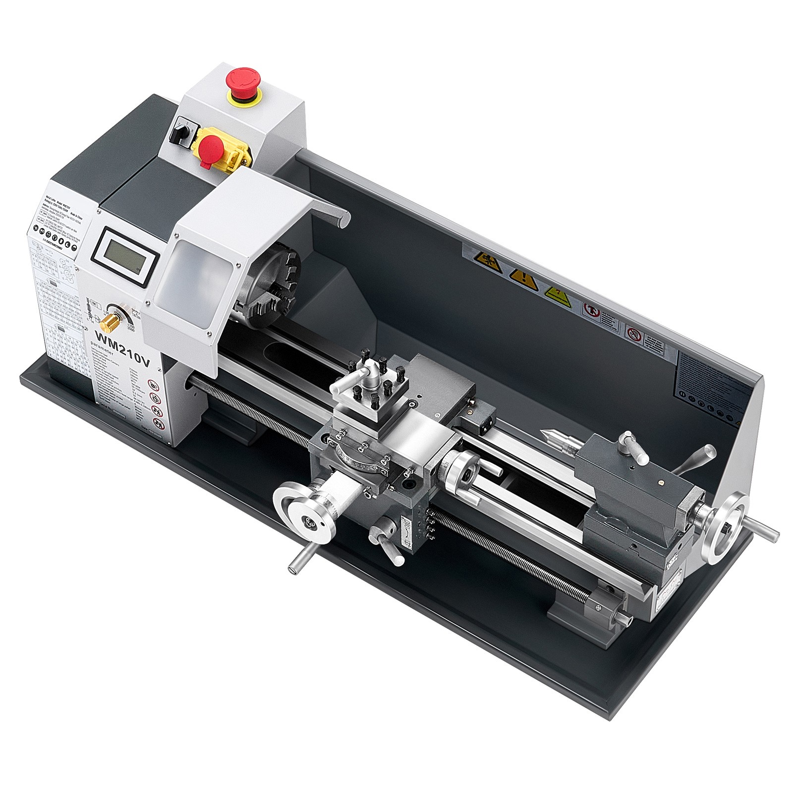 Uimoso 8 x 16 in Metal Lathe Machine, 550W, Variable Speed 0-2500 RPM