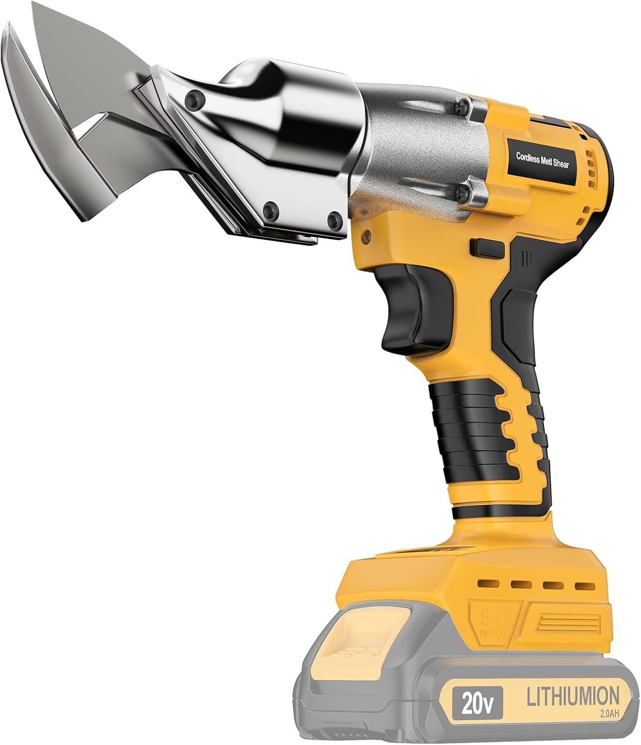 Cordless Sheet Metal Cutter Brushless for De-walt 20v Max Battery(Tool Only),…