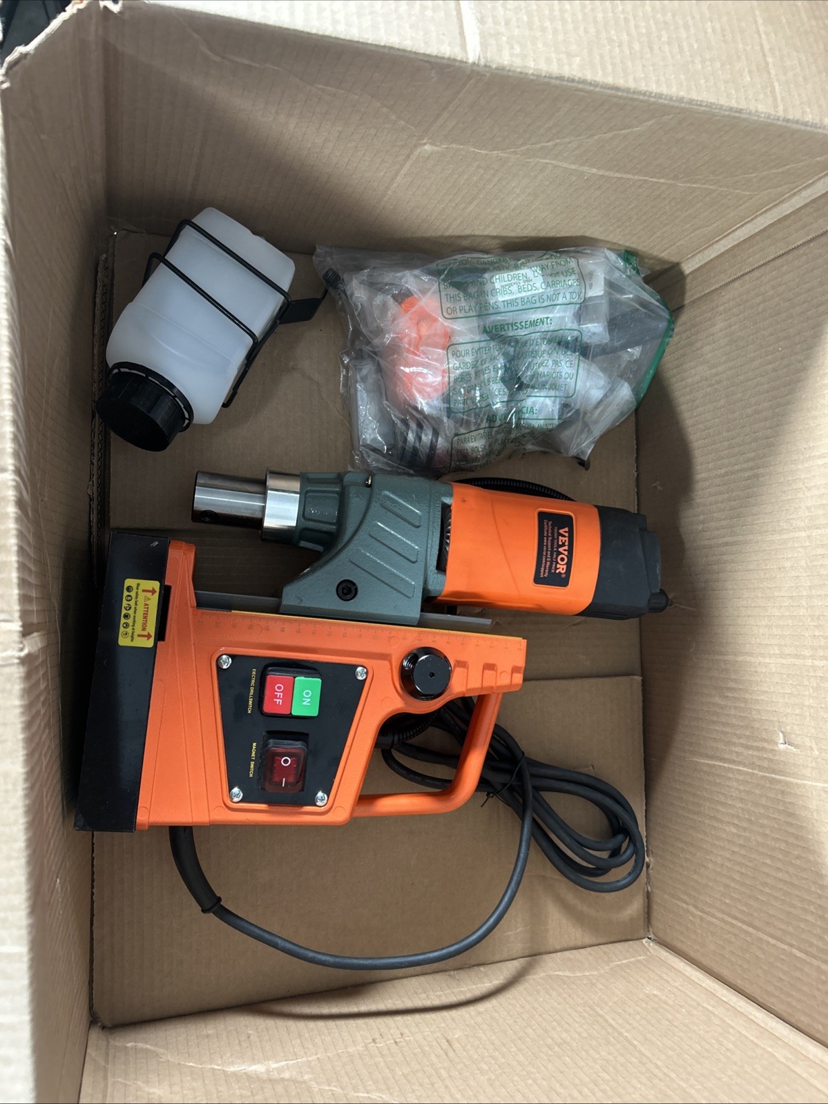VEVOR Mag Drill Press 1450W Power Portable Magnetic Drill