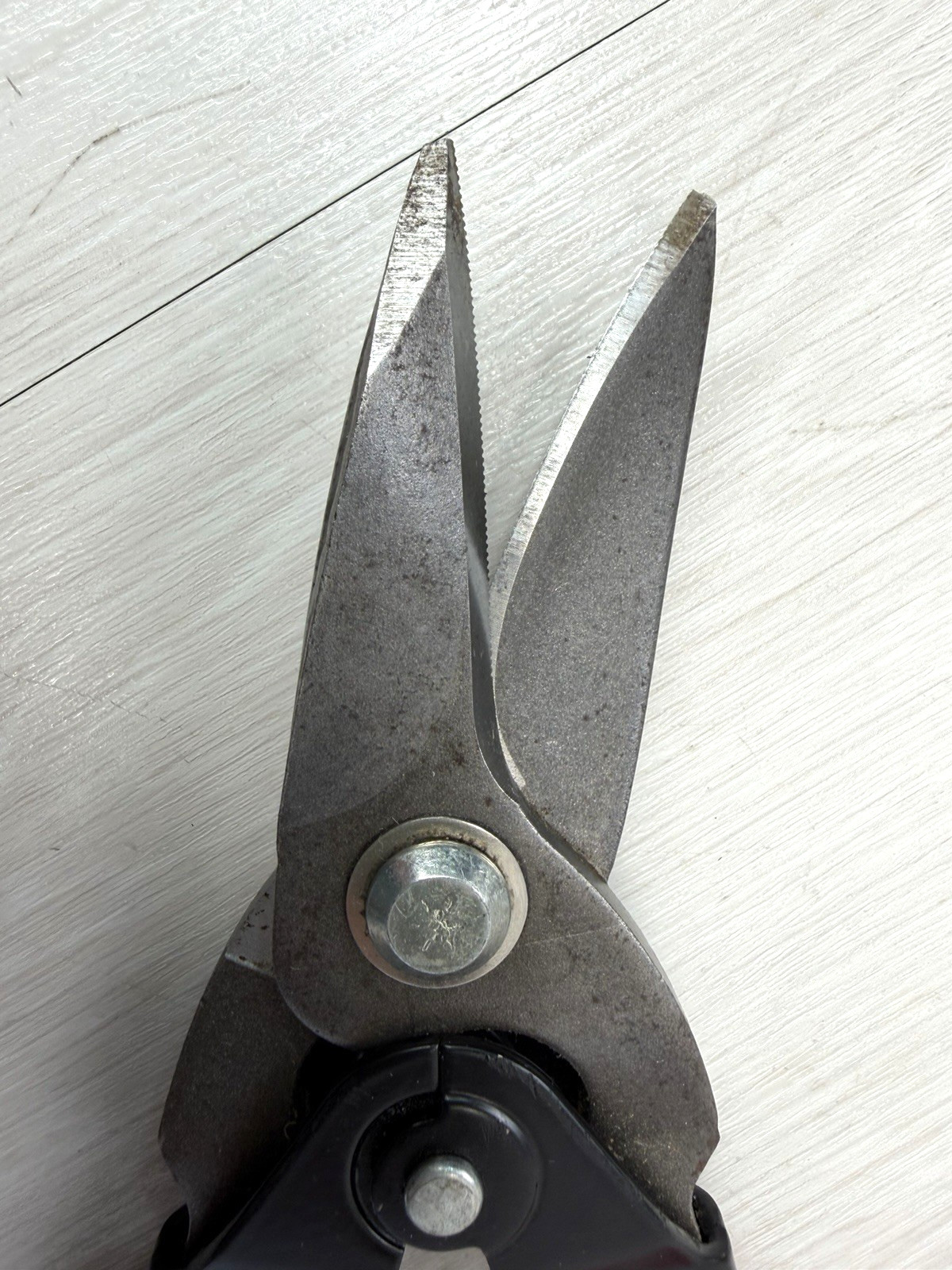 Malco M2001 Max 2000 Aviation Snips Left Cut 1-3/8in Cut USA Made
