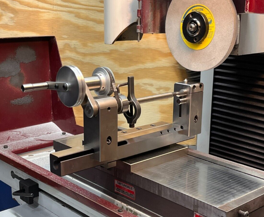 CENTER-SPIN SURFACE GRINDING FIXTURE (Brand New)