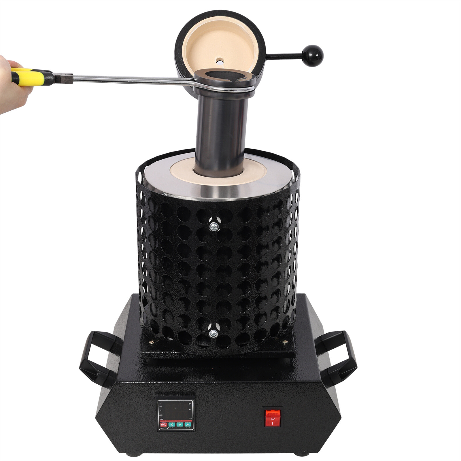 Electric Melting Furnace 1800W 1100 °C / 2012°F Gold Smelting Furnace Kit