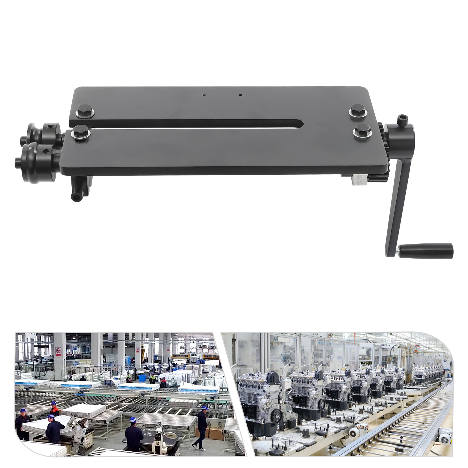 Manual Bead Roller Bending Machine Tool Kit with Six Dies for Sheet Metal