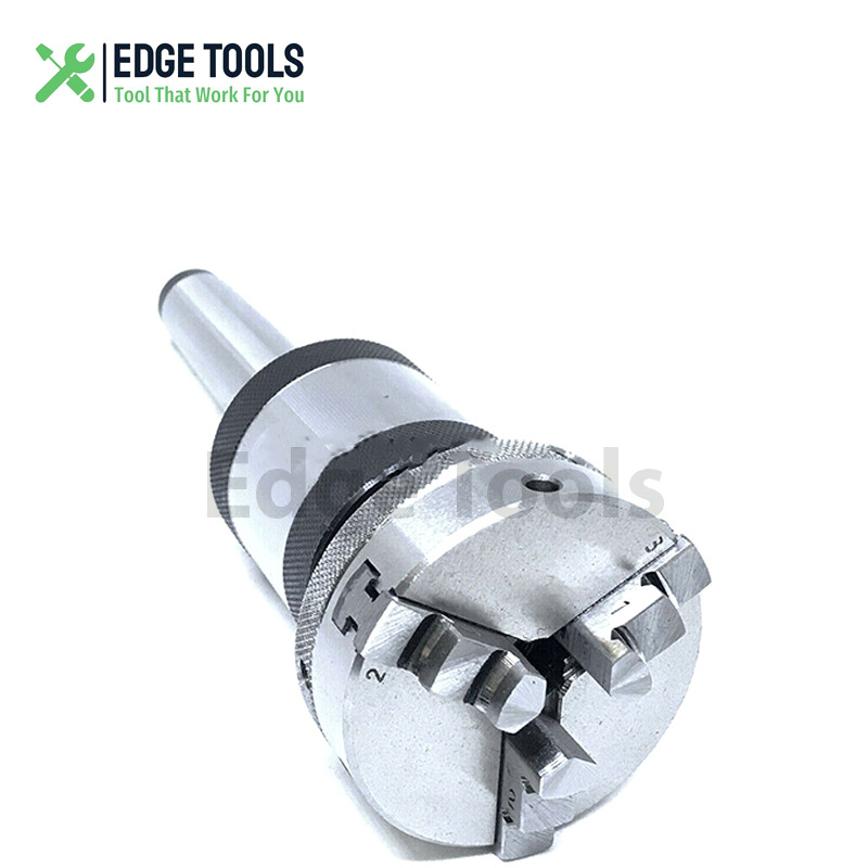 3MT Revolving Center MT3 Shank 65mm 3 Jaw Self Centering 2-1/2″ Mini Lathe Chuck