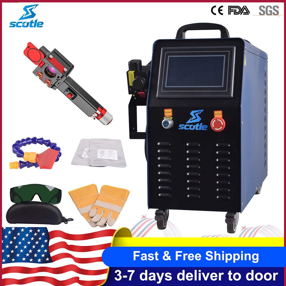 Portable Raycus 1500W Fiber Laser Cleaning Machine Air Cooling Laser Cleaner
