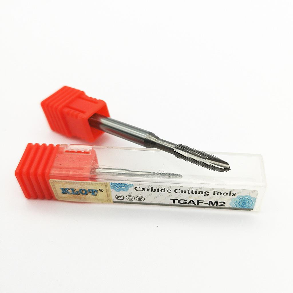 Solid Carbide Pointed Plug Tap M2-M12 Machine Metric Screw Thread HRC55 CNC