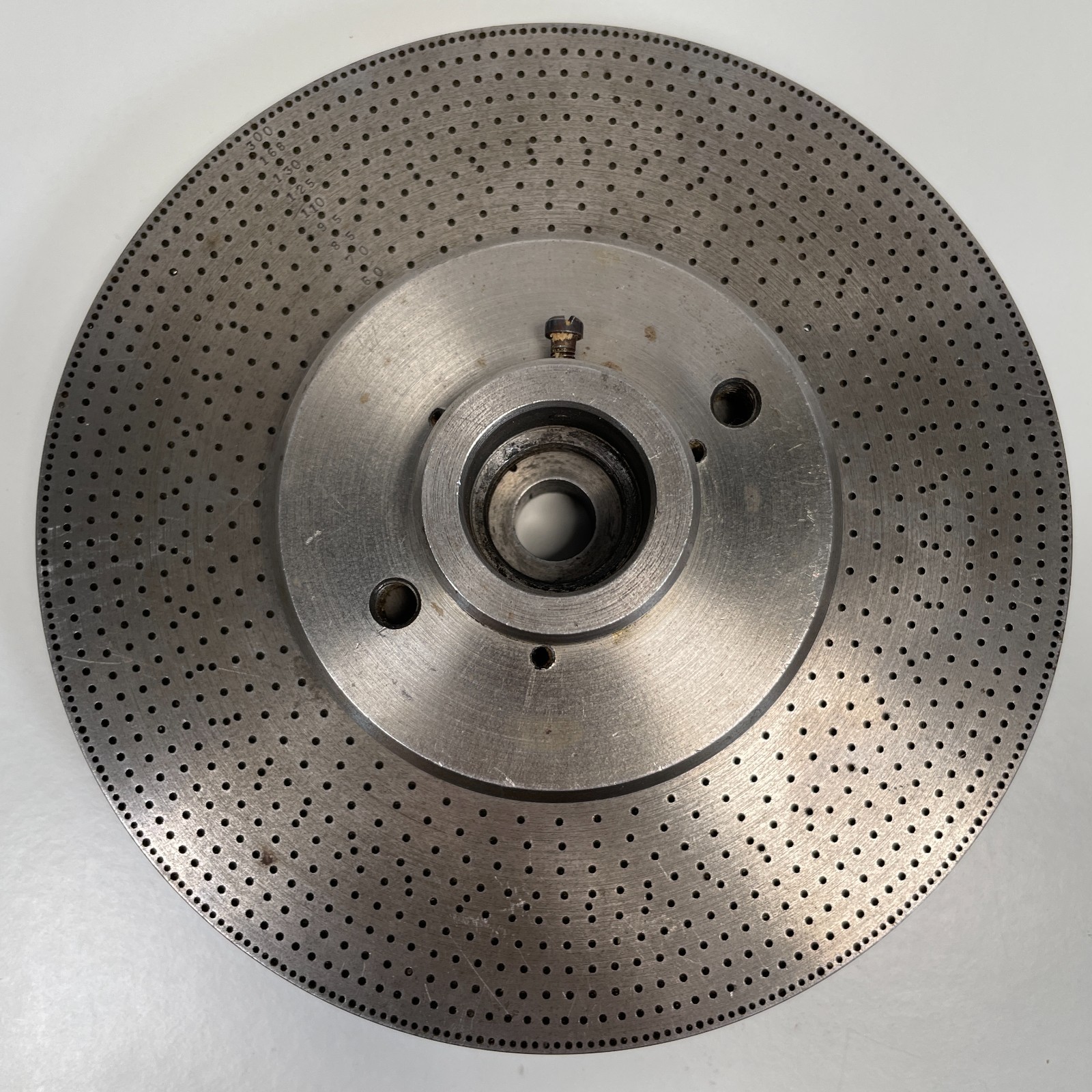Lorch High-Precision 300-Hole Indexing Plate & 4-Plunger Set Watchmaker Lathe